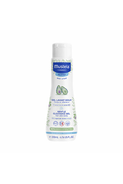 Mustela Мустела, Авокадо, Нежно почистване, Почистващ гел, За лице и коса, 20...