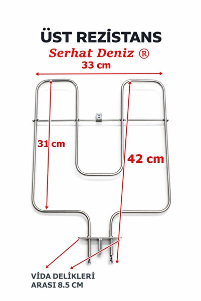 serhat deniz Alveus Ankastre Uyumlu Fırın Üst Rezistansı