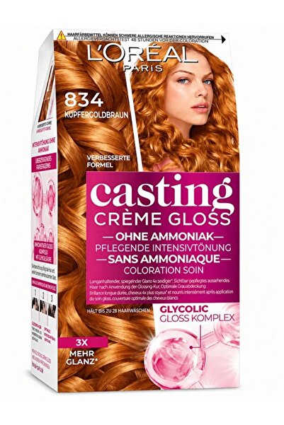L'Oreal Paris Casting Creme Gloss #834-rubio Ámbar L'Oréal Paris 180 ml