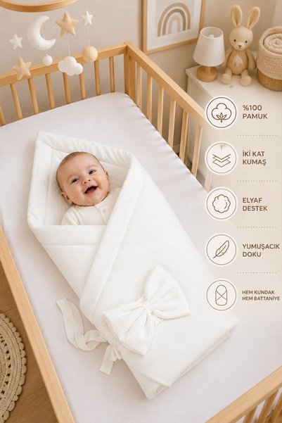 Sitilin Girl boy baby unisex luxury swaddle blanket stl6752