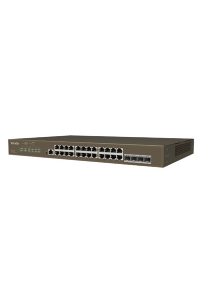Tenda Switch Gigabit cu 24 de porturi, 4 porturi SFP Gigabit, Management - TN...