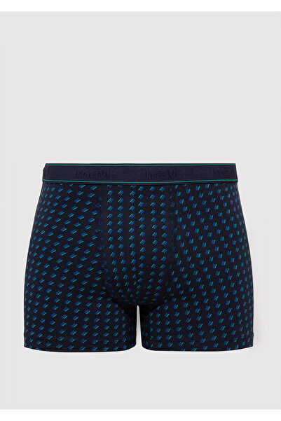 Mavi Baskılı Lacivert Boxer 0911051-30717