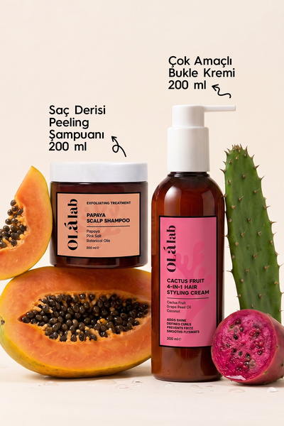 OlaLab Saç Detoks & Şekillendirme Seti