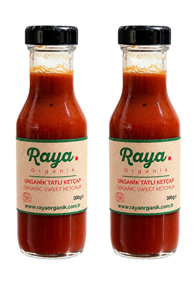 Raya Organik Organik Tatlı Ketçap 2'li Set (300 g *2)