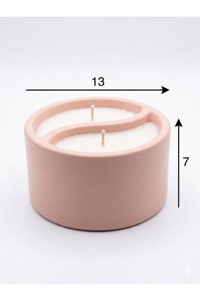 LIVARNO Luxury Handmade Scented Candle with Two Wicks