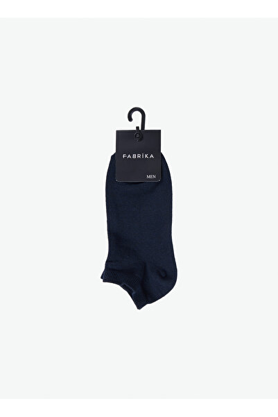 Fabrika Lacivert Erkek Patik Çorap YMR001