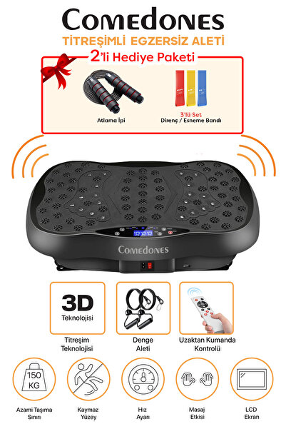 comedones Titreşimli Egzersiz Aleti Yüksek Hız Tüm Vücut Vibration Plate