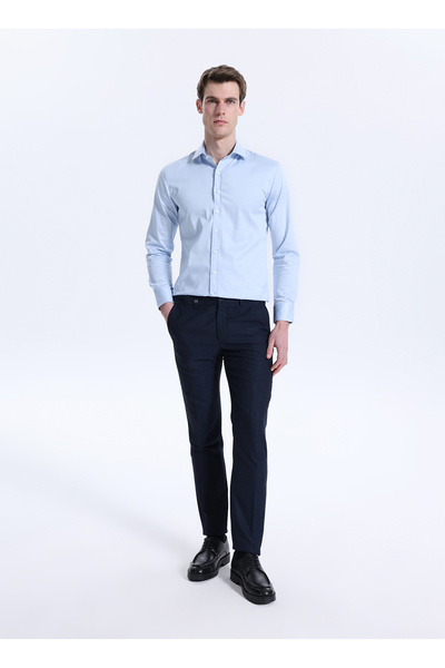 ALTINYILDIZ CLASSICS Standart Bel Normal Paça Slim Fit Lacivert Erkek Pantolo...