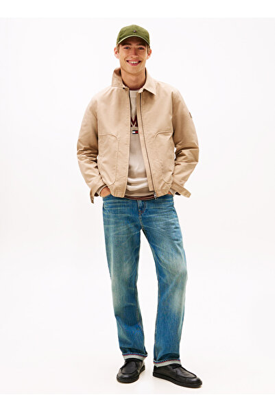 Tommy Hilfiger Μπεζ Ανδρικό Μπουφάν MW0MW41864AFE_IVY JACKET