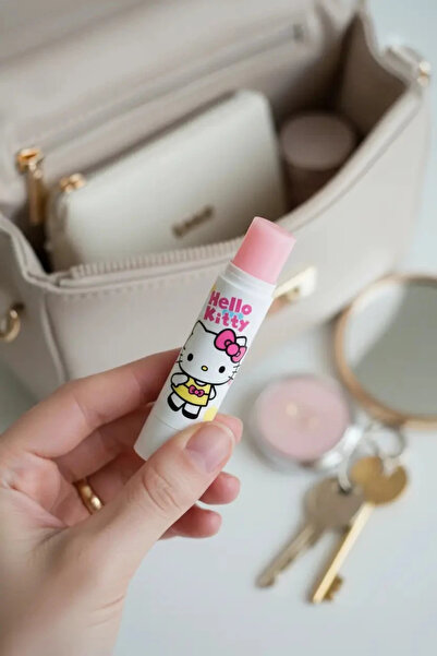 Hello Kitty Lisanslı Lipcare Pamuk Şekerli Lip Balm 5 gr – Shea Yağı Ve E Vit...