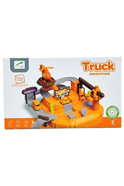 Birlik Oyuncak Helicopter and Car Steam Puzzle Game Truck Adventure