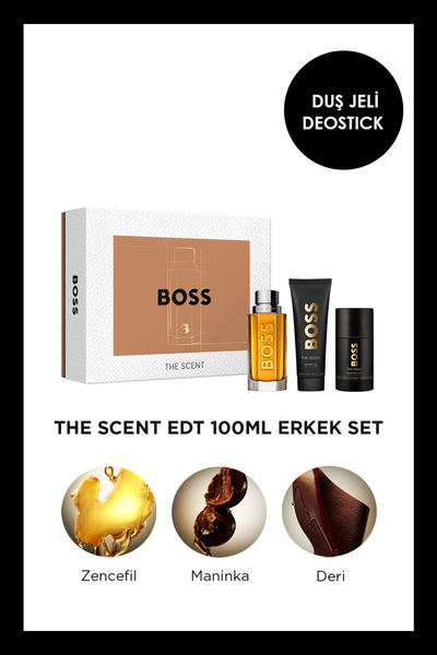 BOSS The Scent EDT 100 ml SPRING26 Erkek Parfüm Set