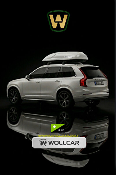 WOLLCAR 450 LİTRE BEYAZ PORT BAGAJ car roof boxes