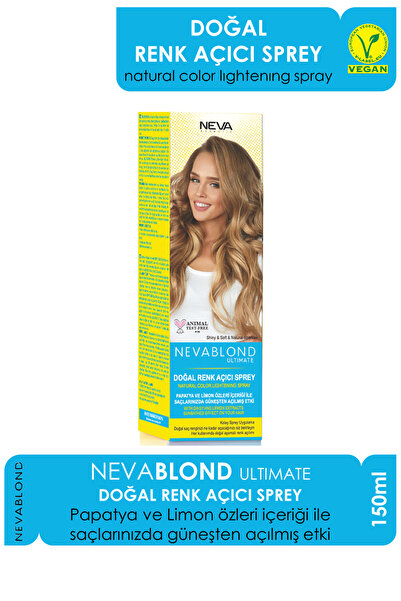 Neva Nevablond Doğal Renk Açıcı Papatya Özü Sprey 150 ml