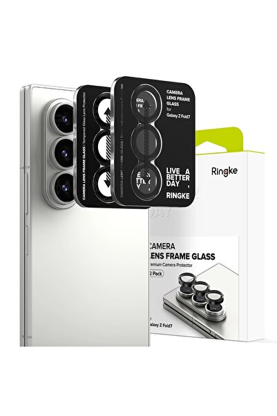 Ringke Folie de lentilă pentru cameră Samsung Galaxy Z Fold7 - Sticlă ramă le...