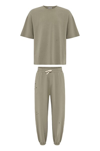 S13 Store Hole detailed oversize tracksuit set
