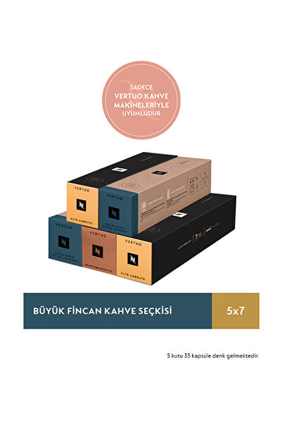 Nespresso Büyük Fincan Kahve Seçkisi - 70 Kapsül