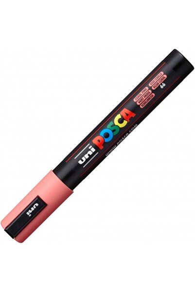 Uni Posca Posca PC-5M Marker, medium tip 1.8-2.5 mm, coral pink