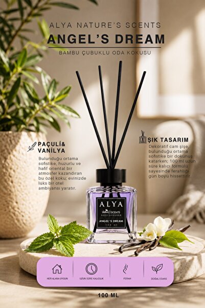 ALYA Nature's Scents Angel's Dream Bambu Çubuklu Oda Kokusu 100 ml