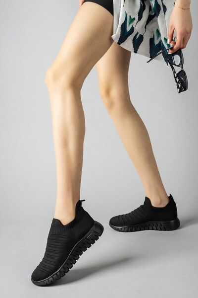 Nesil Shoes Dvm 505 BlackKnitwear Žene Patike s