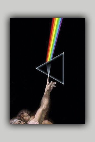 Luna Marissa Καλλιτεχνική αφίσα Pink Floyd - Αφίσα τοίχου χωρίς πλαίσιο