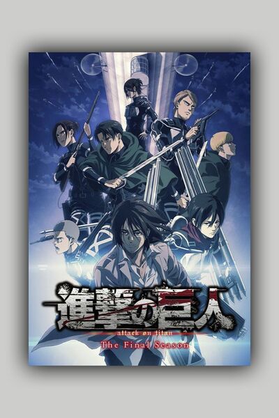 Luna Marissa Attack On Titan Final Part 2 Poster - Çerçevesiz Duvar Posteri