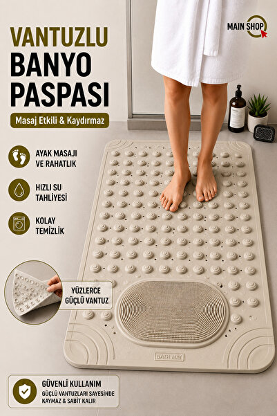 MAİN SHOP 1 buc. Ventuză pentru baie și duș, cabina de duș anti-alunecare, co...