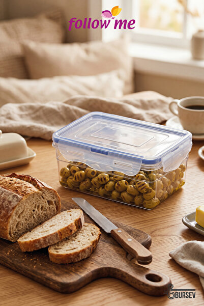 follow me Leak-Proof Rectangular Storage Container 850 ml