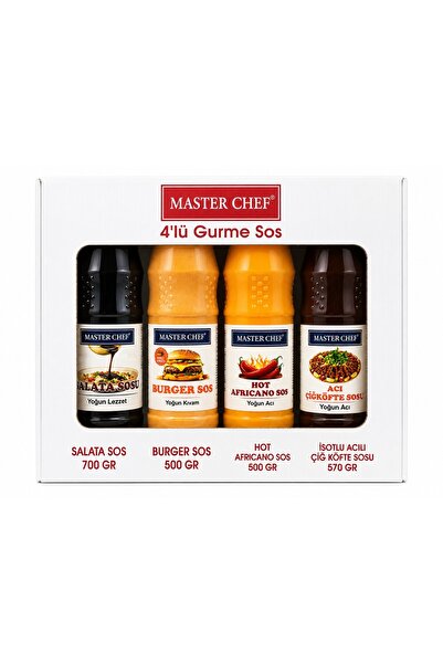 Masterchef MASTER CHEF 4'LÜ GURME SOS SETİ
