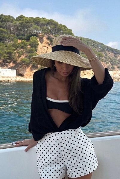 keisy Γυναικείο ψάθινο καπέλο Παναμά