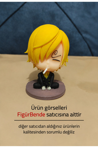 FigurBende One Piece Sanji Koleksiyonluk Figür 8 cm – Premium Tasarım Dekorat...