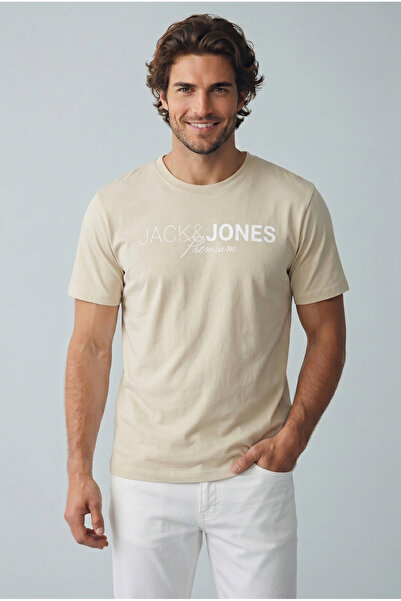 Jack & Jones JPRBLANEO SS Tee Erkek Kısa Kollu Basic T-Shirt Pamuklu