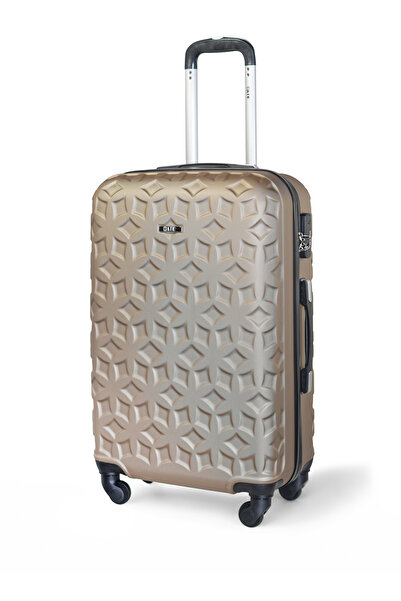 KTMC ABS Luggage 20 inch Carry-On Suitcases, KTMC-9191 Champagne
