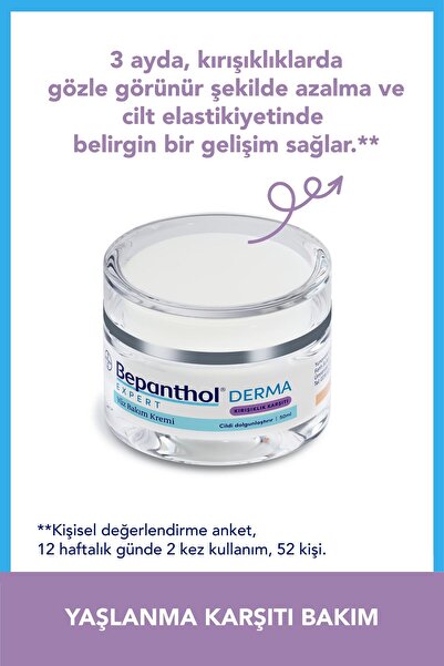 Bepanthol Derma Expert Kırışıklık Karşıtı Yüz Bakım Kremi