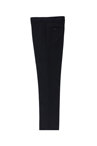 Kiğılı 4 Drop croi relaxat Pantaloni confortabili din țesătură clasică din lâ...