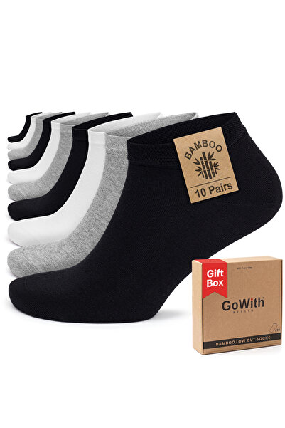 Go With Συσκευασία 10 τεμαχίων Bamboo Premium Seamless Boxed Breathable Ανδρι...