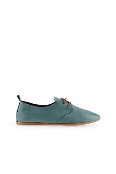 Bueno Shoes حذاء كاجوال نسائي من الجلد باللون الأزرق 01wj2123