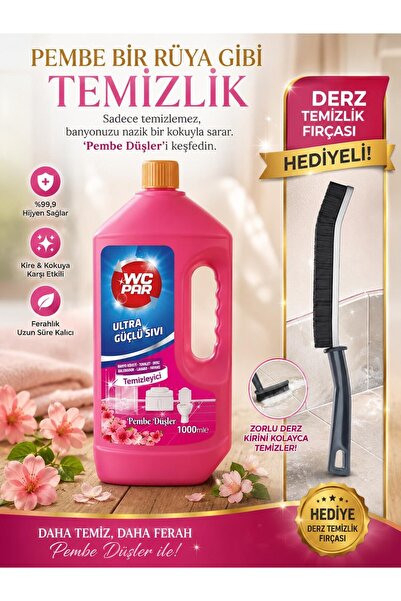 Walent Wcpar 1000 GR Ultra Güçlü Sıvı Pembe Düşler Duşakabin Derz Fayans Kloz...
