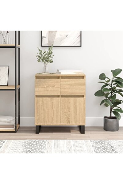 Concept Servantă, stejar sonoma, 60x35x70 cm, lemn prelucrat
