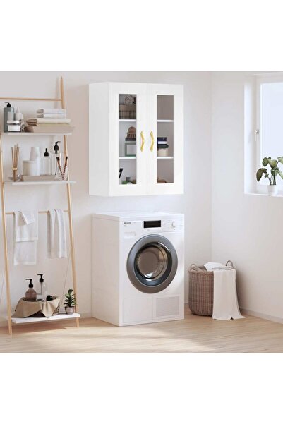 Concept Dulap cu montaj pe perete, alb, 69,5x34x90 cm