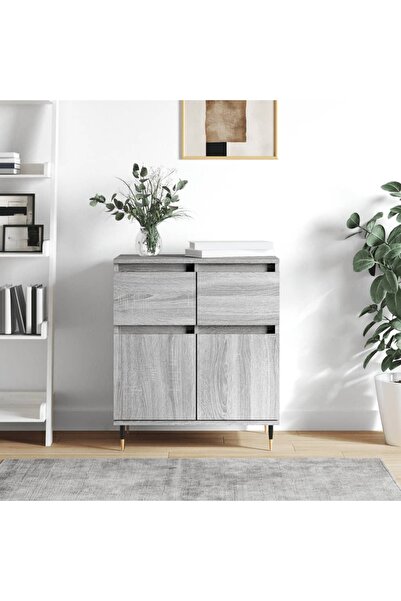 Concept Servantă, sonoma gri, 60x35x70 cm, lemn prelucrat