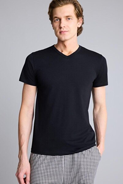 DeFacto Slim Fit με λεπτή εφαρμογή και λαιμόκοψη σε σχήμα V (25 AU)