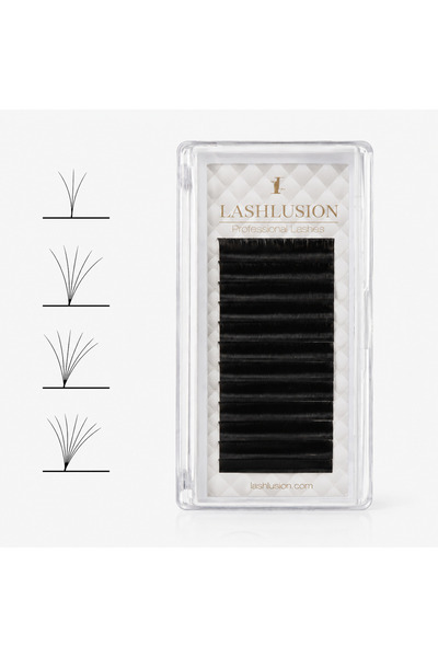 Lashlusion 0,05 C Kıvrım Mix Karışık Çek Tak Auto Fan 2d 3d 4d 5d 6d Volume D...