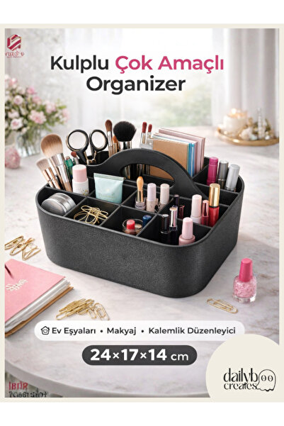 Dailyboo Creates Kulplu Çok Amaçlı Organizer- Masaüstü Bölmeli Düzenleyici- K...