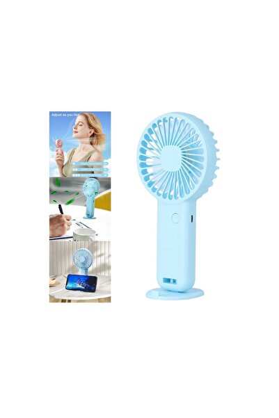 Bosphorus MİNİ FAN,ŞARJLI EL VANTİLATÖRÜ USB ÖZELLİKLİ 19cm