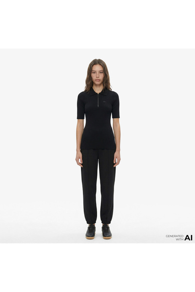 Lacoste Kadın Siyah Pantolon