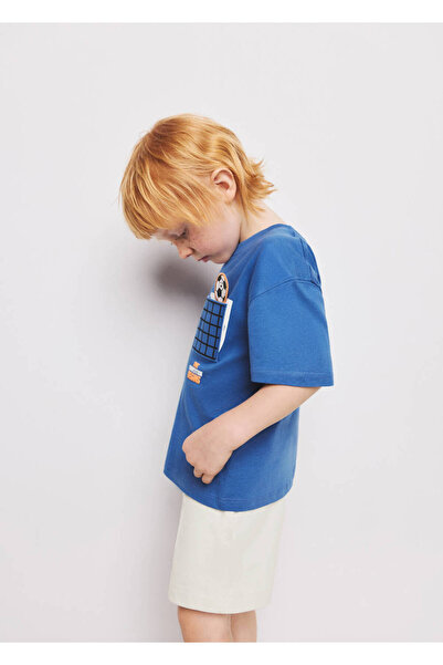 MANGO Baby Shorts ocean