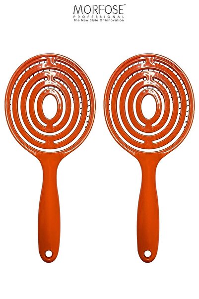 Morfose Pro Üç Boyutlu Oval Saç Fırçası X 2 Adet