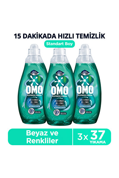 Omo Express Fresh Kötü Koku Karşıtı Beyaz ve Renkliler Sıvı Çamaşır Deterjanı...