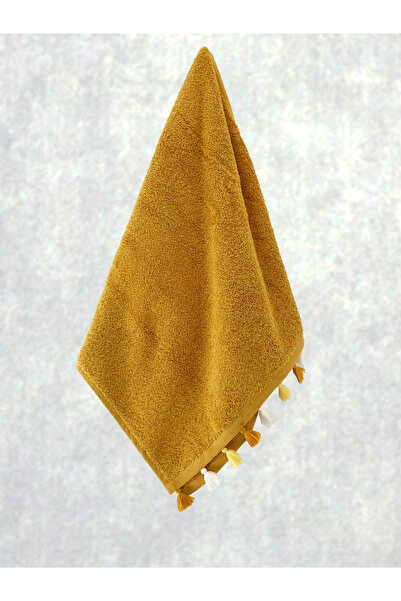 Türkühome Tasseled Soft Cotton Towel |   Highly Absorbent Hand Towel |   50X9...